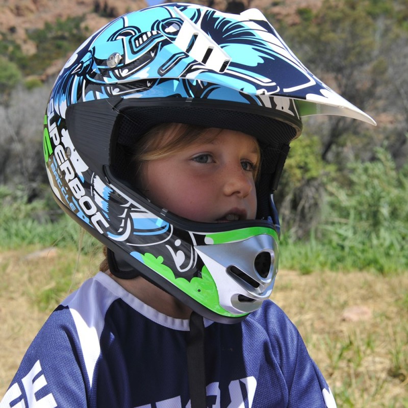 Casque EOLE cross enfant SUPERBOT