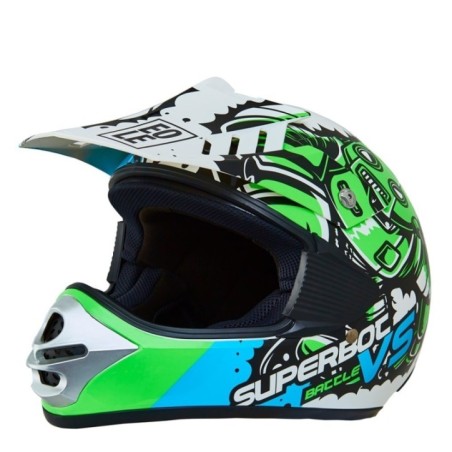 Casque EOLE cross enfant SUPERBOT