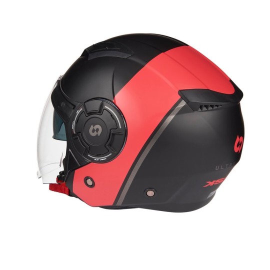 Casque jet DS ULTRASONIC COPPER & RED