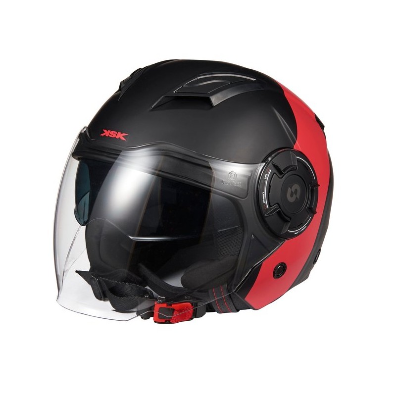 Casque jet DS ULTRASONIC COPPER & RED