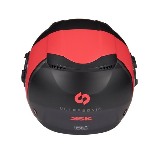 Casque jet DS ULTRASONIC COPPER & RED