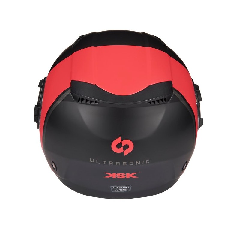 Casque jet DS ULTRASONIC COPPER & RED