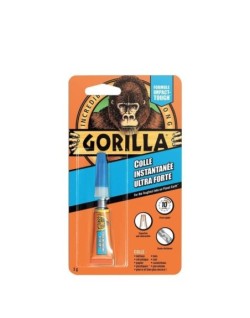 Colle Instantanée Ultra Forte Gorilla 1 Tube 3g