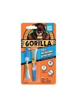 Colle Instantanée Ultra Forte Gorilla 2 Tubes 3g