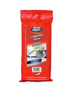 Lingettes vitres x24