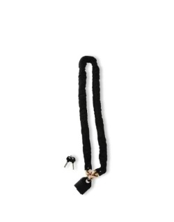 Antivol Chaîne Gaine Tissu avec Cadenas 1,5M