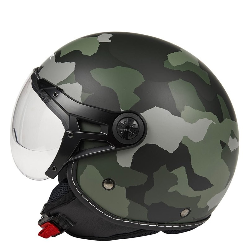 Casque Jet Trooper Vert