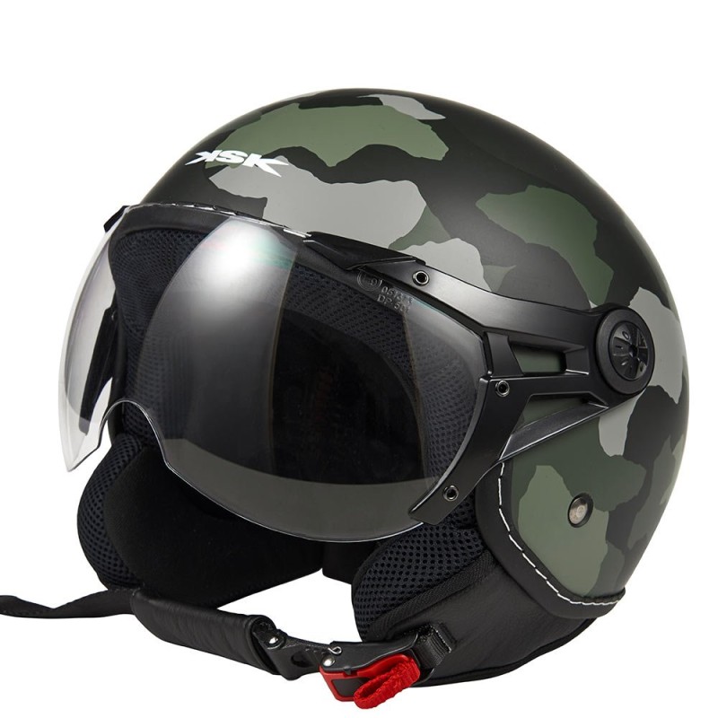 Casque Jet Trooper Vert